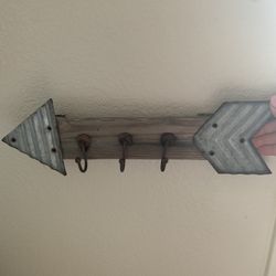 Rustic Industrial Wall Hooks 