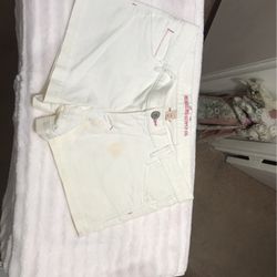White Shorts