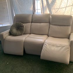 Leather Recliner Couch And Love Seat