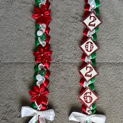 Girls Mexican graduation lei