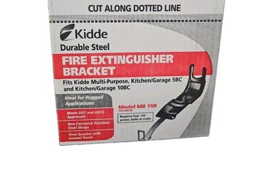 (4 PACK) Kidde Mounting Bracket for 4-5lb Fire Extinguisher - 466400 - NEW