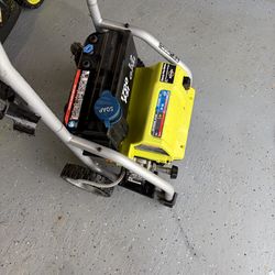 Ryobi pressure washer.