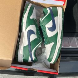 Nike Dunk Low Gorge Green Midnight Navy (w)