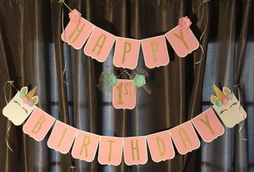 Birthday banners