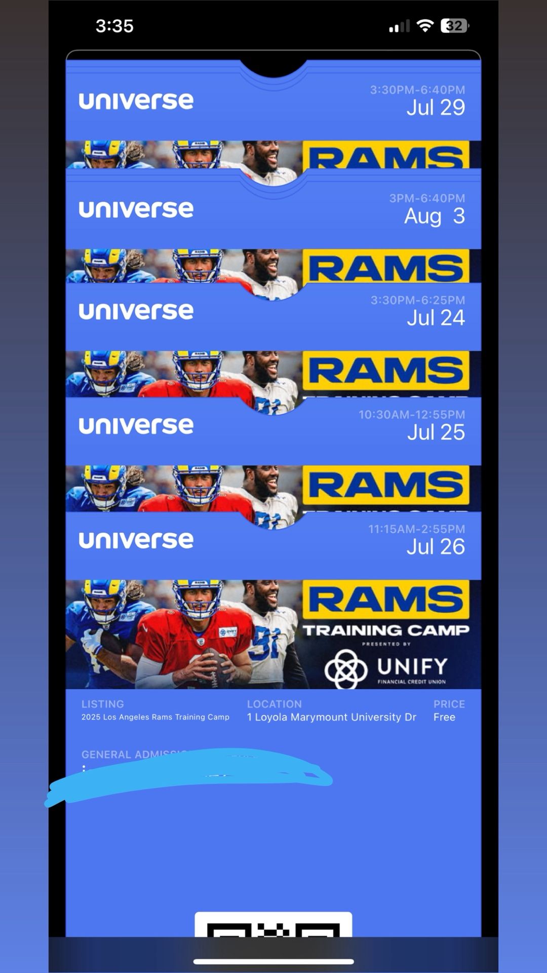 la rams tickets 