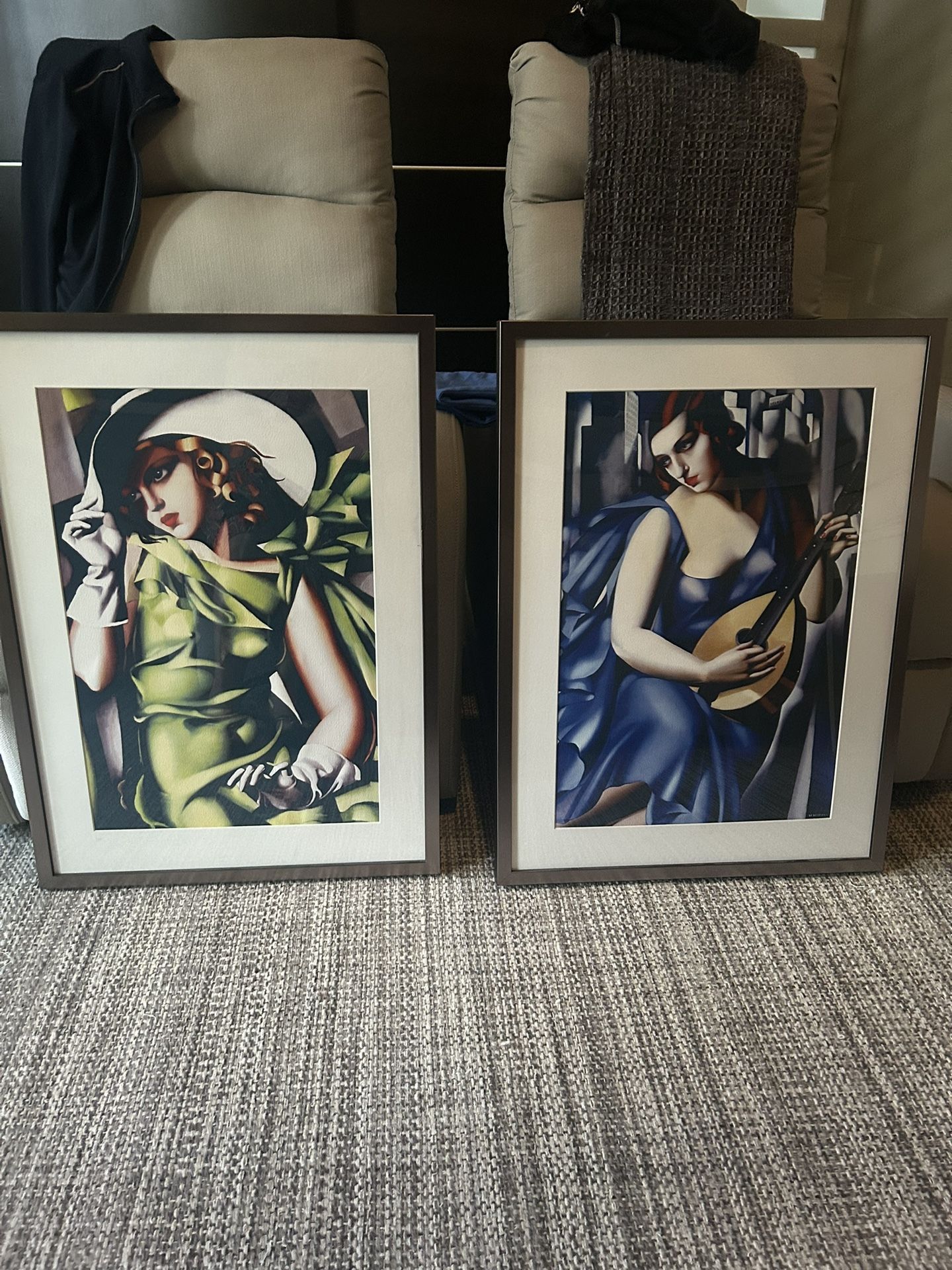 Tamara Lempicka Art deco Framed Art
