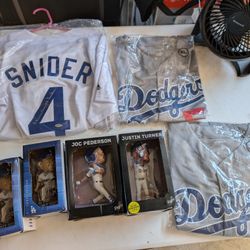 Los Angeles Dodgers Bobbleheads & Jersey's+ Autograph Jersey 