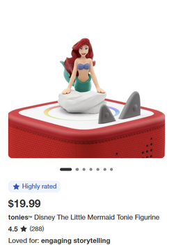 tonies Disney The Little Mermaid Tonie Figurine