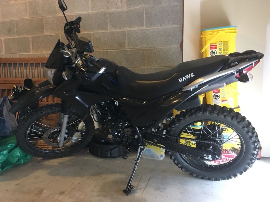 2017 hawk sales 250 enduro