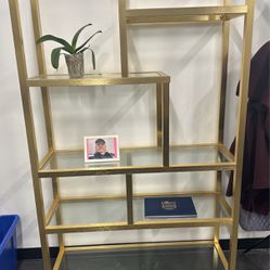 Unique Gold Shelf 