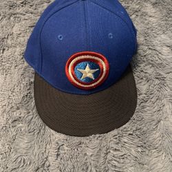 Captain America Hat 7 3/8