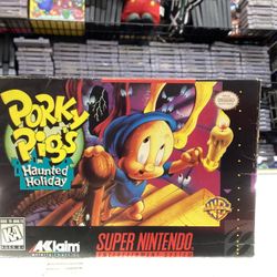 Porky Pigs Haunted Holiday SNES