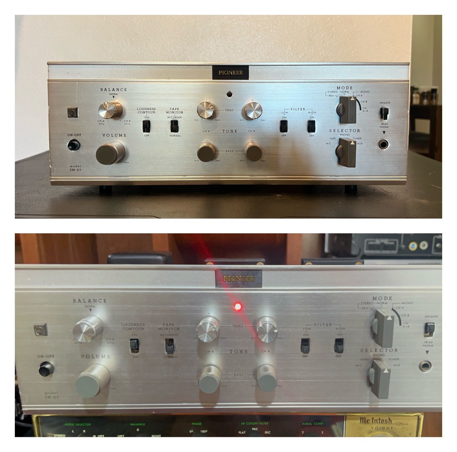 Pioneer SM-83 Tube Integrated Amplifier, Serviced & Perfect Working Condition