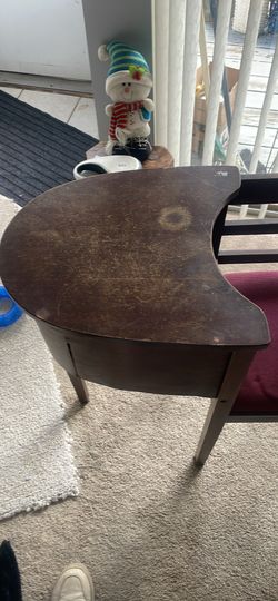 1930S Mid Century Gossip Bench, Telephone. Almost Perfect Condition., 