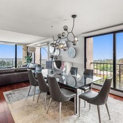 Glass Table And 6 Chairs