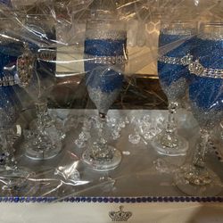 5 copas De Brindis Hermosas 