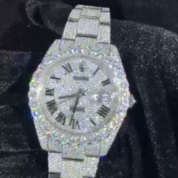 VVS Moissanite Rolex 