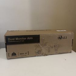 Ergonomic Dual Monitor Arm by WALI – Tilt & Rotate Function