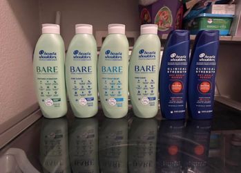Brand new head and shoulders (6) for ($35)(Cash only)(price is firm)