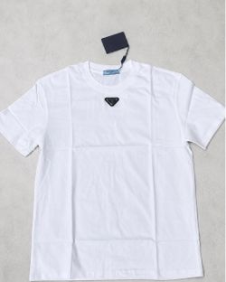 Prada Triangle logo tee