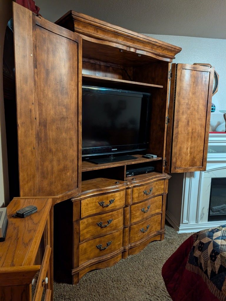 Solid Wood Armoire