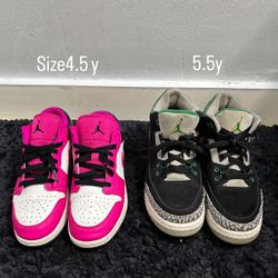 Jordan And Nike Kids Shoes 