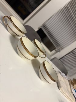 Vintage Moriyama Mori-Machi Japanese Tea Cups – Set of 4