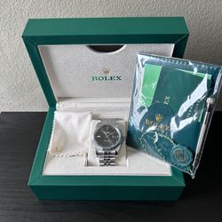 Datejust 41mm Wimbledon Dial Watch