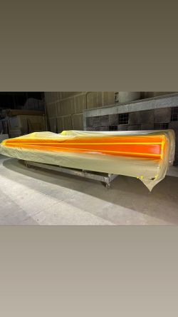 We do fiberglass painting