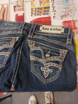 Rock And Rival Jean's Size 26