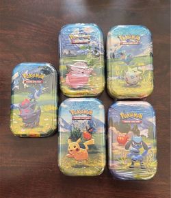 New Sealed Pokémon TCG Mega Evolution Ascended Heroes Mini Tin