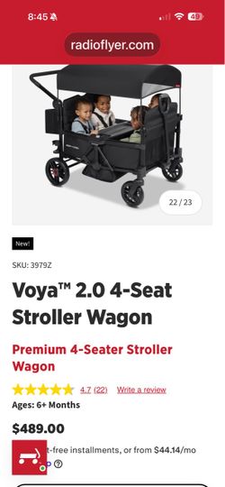 Radio flyer stroller wagon