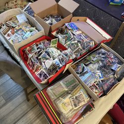 LARGE SPORTS CARD CARDS LOTS OF PARALLELS SOME AUTOS NUMBERED TONS OF ROOKIES MLB NFL 