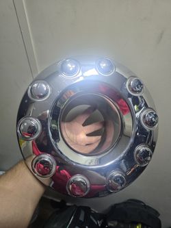 OEM 17-23 Ford F450 F550Front Chrome 19.5" Wheel Covers 4WD DRW 10 Lug