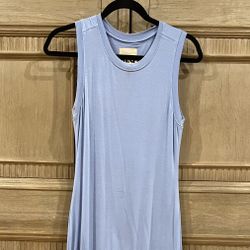 Tight Blue Long Dress 