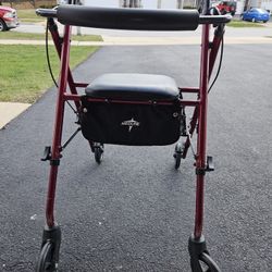 Medline Walker With Seat