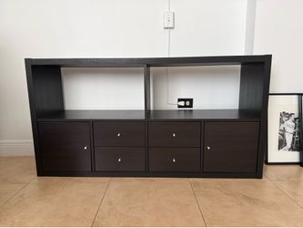Bookshelf with drawers