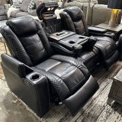Party Time Power Recliner Sofa By ASHLEY FINANCING AVAILABLE 
