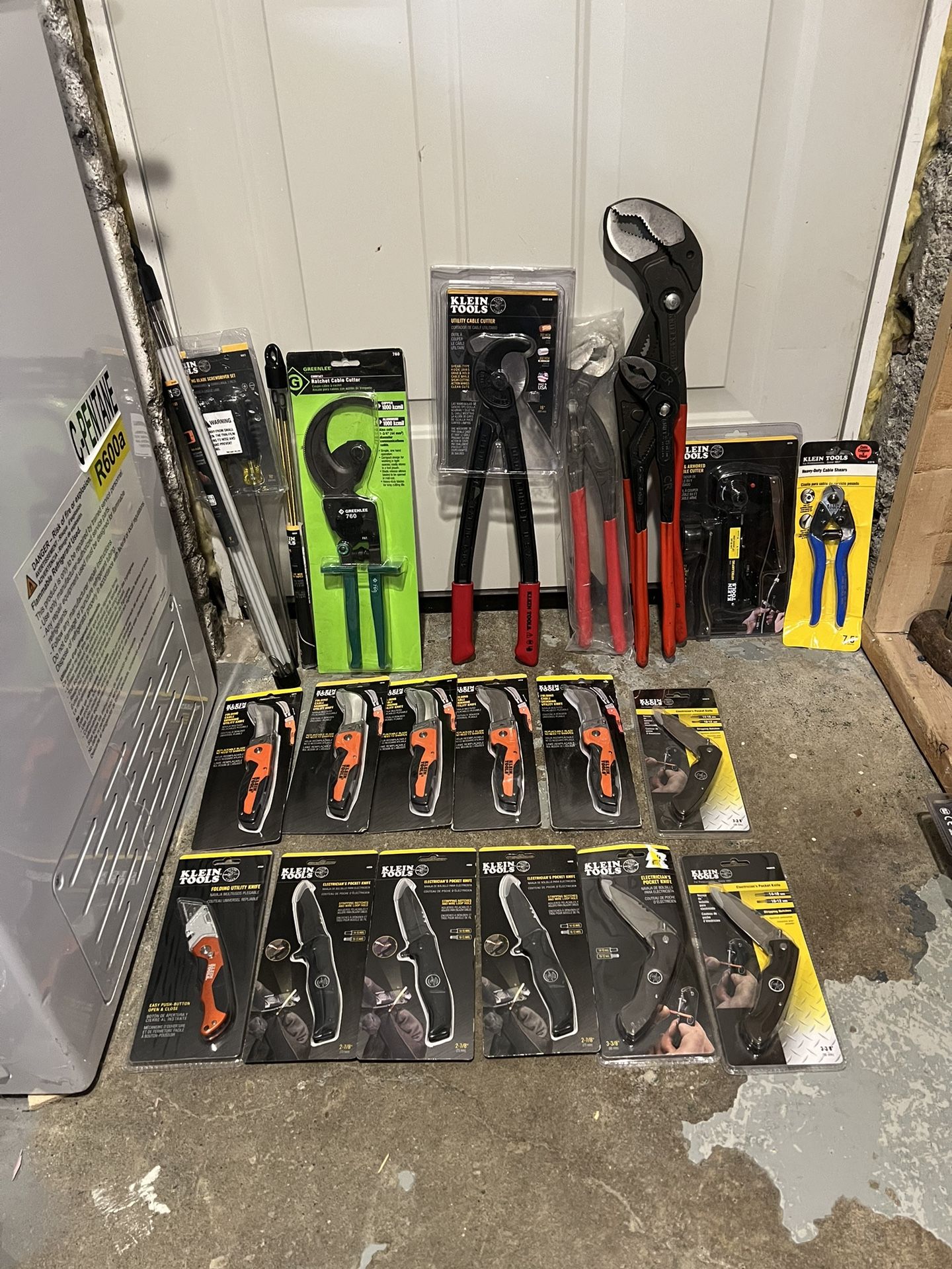 I Have A Plethora Of Klein Tools Available. 