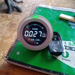 New In Box Rechargeable Formaldehyde Gauge 