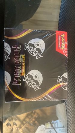 Pokémon mega evolution pitch black booster box sealed