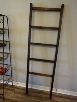 Home decor, wooden ladder