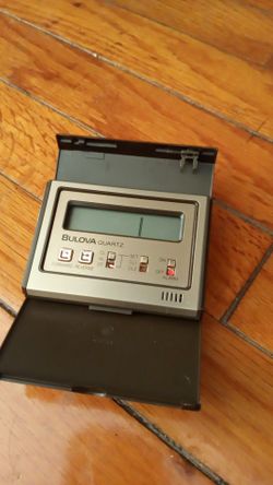 Vintage bulova clock