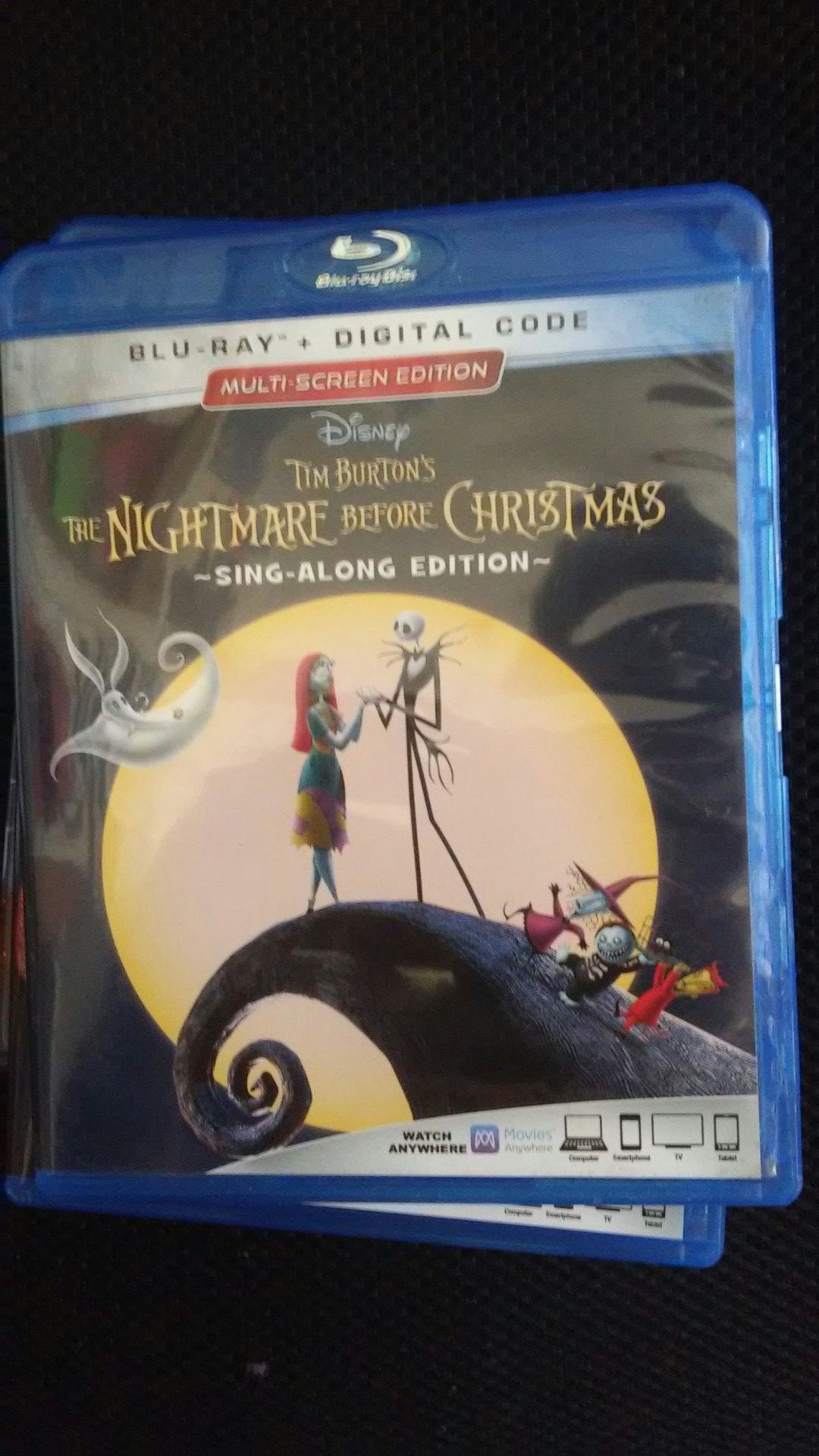 The nightmare before christmas blueray