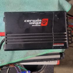 4 Channel Cervin Vega 600.4 Amplifier 