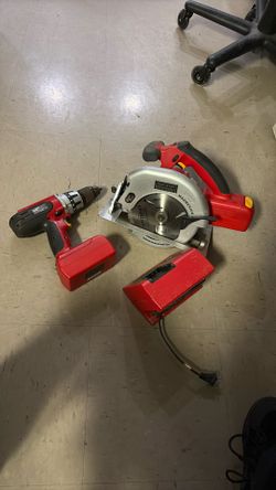 Craftsman Cordless Drill And Circular Saw