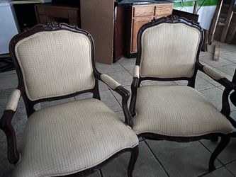 Ethan Allen Handcrafted Italian Armchairs