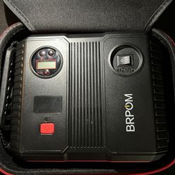 Portable tire inflator / jump starter