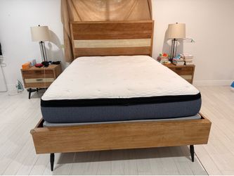 Wooden Bedroom Furniture / 8Pc Set/ Queen size