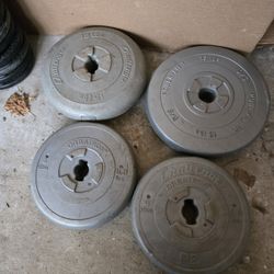 8.8lb and 15lb Standard 1inch Vinyl Weight Plates-